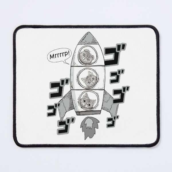 Item preview, COSMIC MEOW #02: Rocket Trio - Manga style designed and sold by Neco Utyuu!.