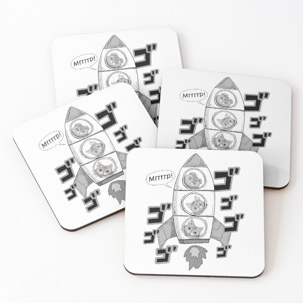 Item preview, COSMIC MEOW #02: Rocket Trio - Manga style designed and sold by Neco Utyuu!.