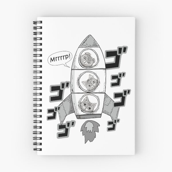 Item preview, COSMIC MEOW #02: Rocket Trio - Manga style designed and sold by Neco Utyuu!.
