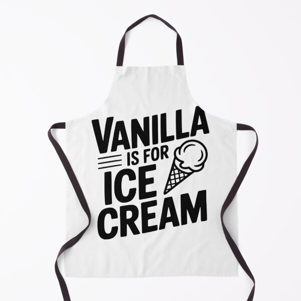 Item preview, Vanilla Is For Ice Cream designed and sold by Frank Ring.