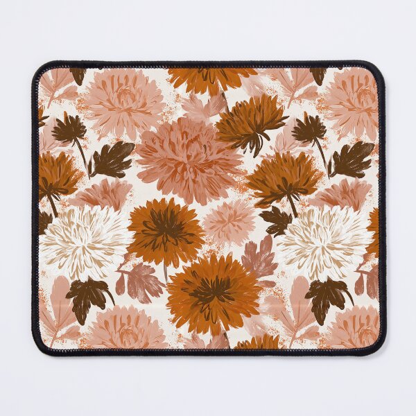 Item preview, Ornamental Chrysanthemum - Botanical Garden Pattern - Anniversary Gifts For Mom designed and sold by RoyalStarsPatts.