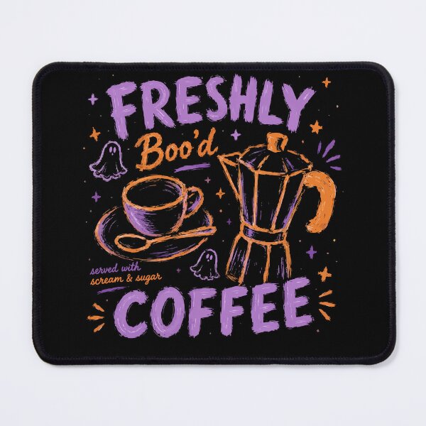 Item preview, Freshly Brewed Coffee Halloween designed and sold by StormbornAther.