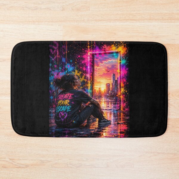 Item preview, Create Your Style - Neon Graffiti Portal to Freedom designed and sold by Personiq Kaleido.