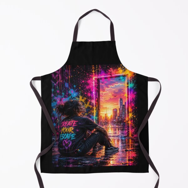 Item preview, Create Your Style - Neon Graffiti Portal to Freedom designed and sold by Personiq Kaleido.