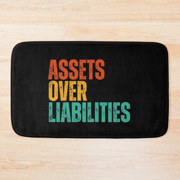 Item preview, Assets Over Liabilities Accountant Investor Motivational designed and sold by Dondonmart.