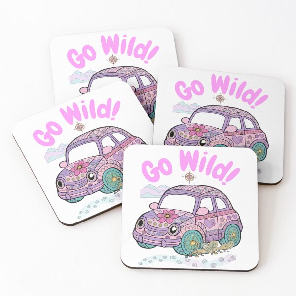 Item preview, Go Wild Boho Retro Car Adventure designed and sold by Inka Moon Design.