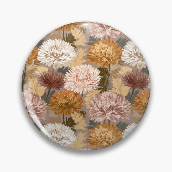 Item preview, Whimsical Chrysanthemum Flower  - Birthday Flower Pattern   - Anniversary Gifts For Wife designed and sold by RoyalStarsPatts.