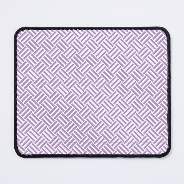 Item preview, White and Purple basket weave designed and sold by pattern-archive.