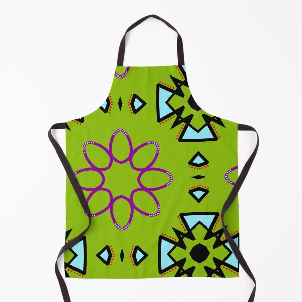 Item preview, Bold Green, Blue and Purple Geometric Mandala designed and sold by Tinsleybluebell.