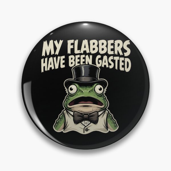 Item preview, My Flabbers Have Been Gasted Funny Frog designed and sold by TshirtsOnline-.