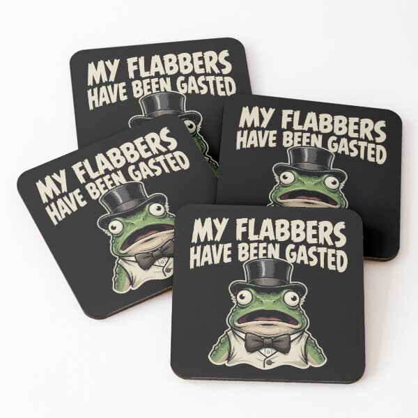 Item preview, My Flabbers Have Been Gasted Funny Frog designed and sold by TshirtsOnline-.