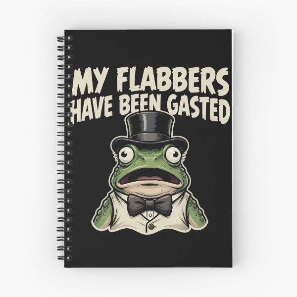 Item preview, My Flabbers Have Been Gasted Funny Frog designed and sold by TshirtsOnline-.