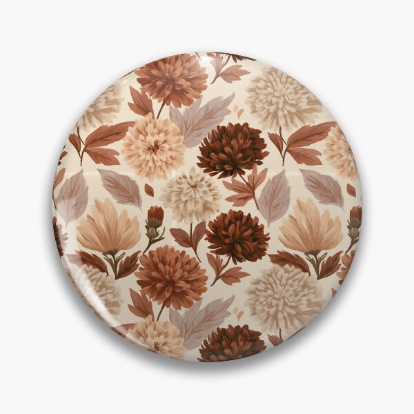 Item preview, Bold Chrysanthemum Floral  - Botanical Garden Pattern   - Baby Shower Gifts designed and sold by RoyalStarsPatts.