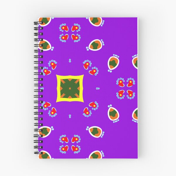 Item preview, Vibrant Purple and Orange Heart Mandala designed and sold by Tinsleybluebell.
