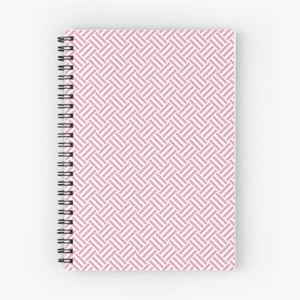 Item preview, White and Rose basket weave designed and sold by pattern-archive.