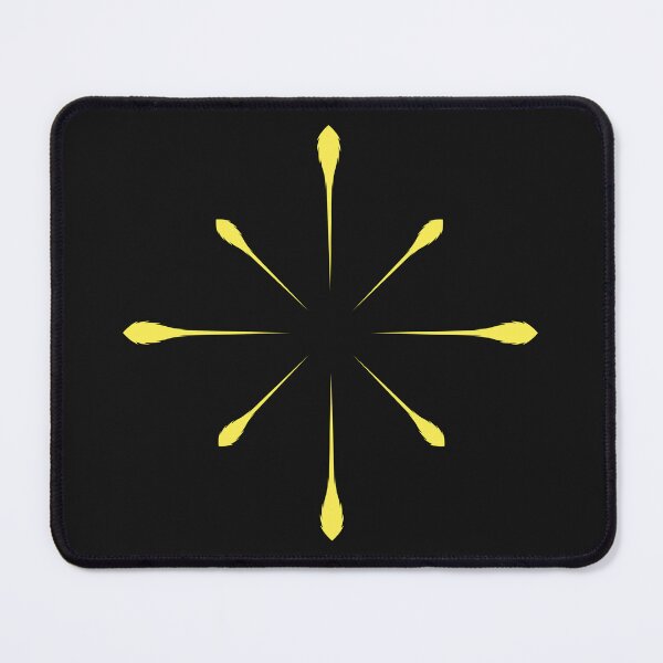 Item preview, Minimalist Yellow Celestial Sunburst Retro Star designed and sold by SolutionsArt.