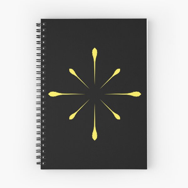 Item preview, Minimalist Yellow Celestial Sunburst Retro Star designed and sold by SolutionsArt.