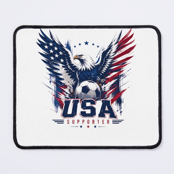 Item preview, USA Soccer Supporter – Patriotic Eagle Football Fan Design designed and sold by SzymonC000zyArt.