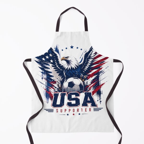 Item preview, USA Soccer Supporter – Patriotic Eagle Football Fan Design designed and sold by SzymonC000zyArt.