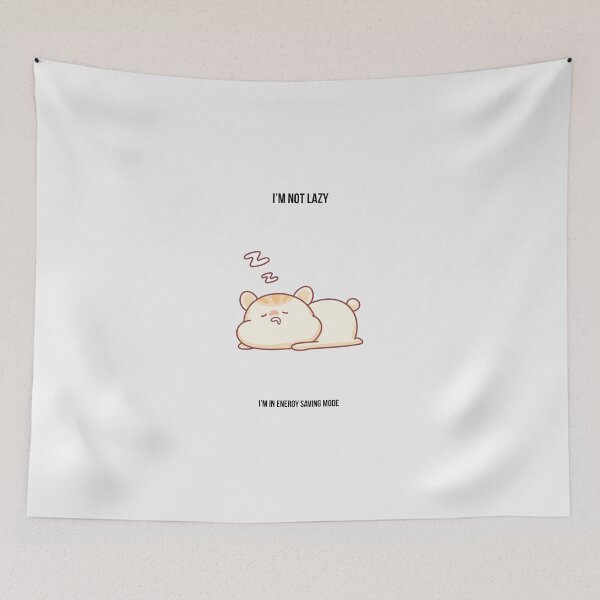 Item preview, Funny Lazy Cat Quote I'm in Energy Saving Fashion Cat Lover Design designed and sold by Lylistudio.
