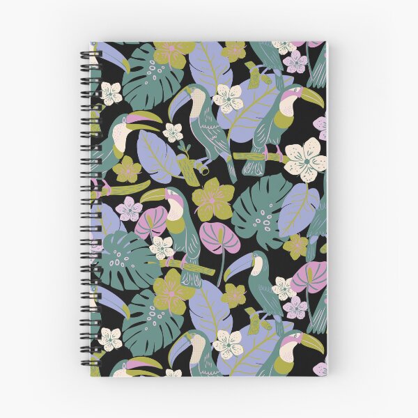 Item preview, Tropical Summer Toucan Birds in Trees designed and sold by aneladesigns.