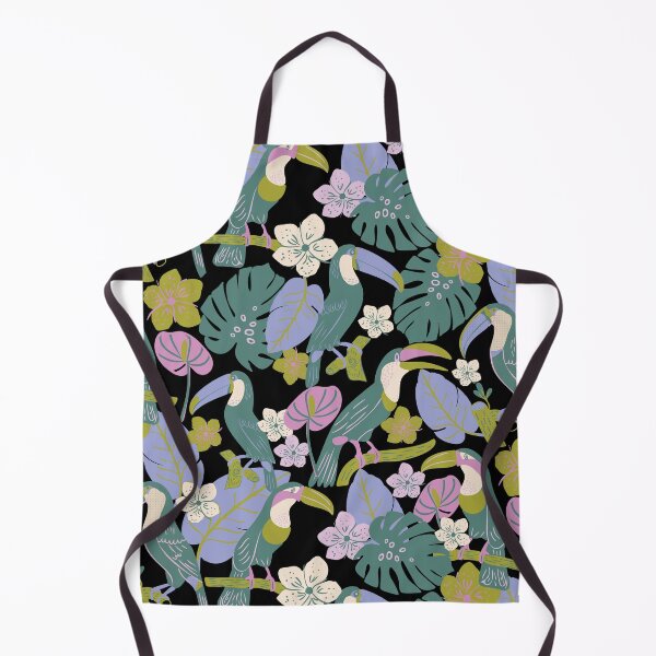 Item preview, Tropical Summer Toucan Birds in Trees designed and sold by aneladesigns.