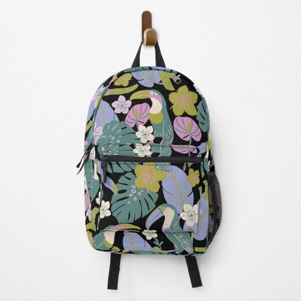 Item preview, Tropical Summer Toucan Birds in Trees designed and sold by aneladesigns.