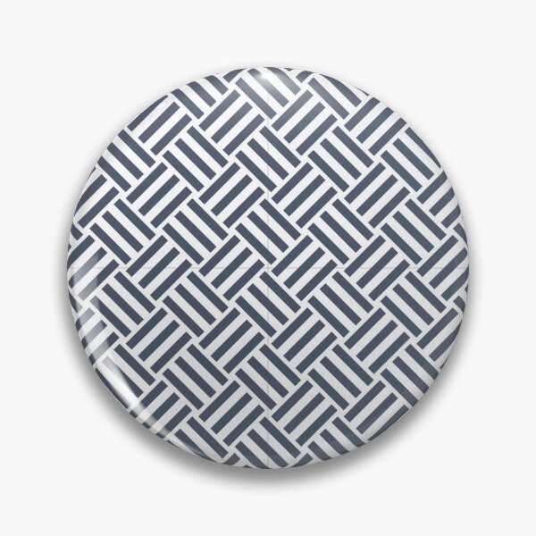 Item preview, White and Slate basket weave designed and sold by pattern-archive.