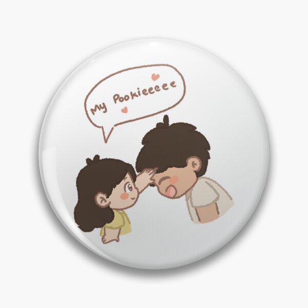Item preview, My Pookie Cute Chibi Couple Art designed and sold by Cosytalesart.