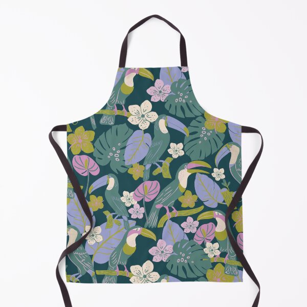 Item preview, Tropical Summer Toucan Birds in Trees designed and sold by aneladesigns.