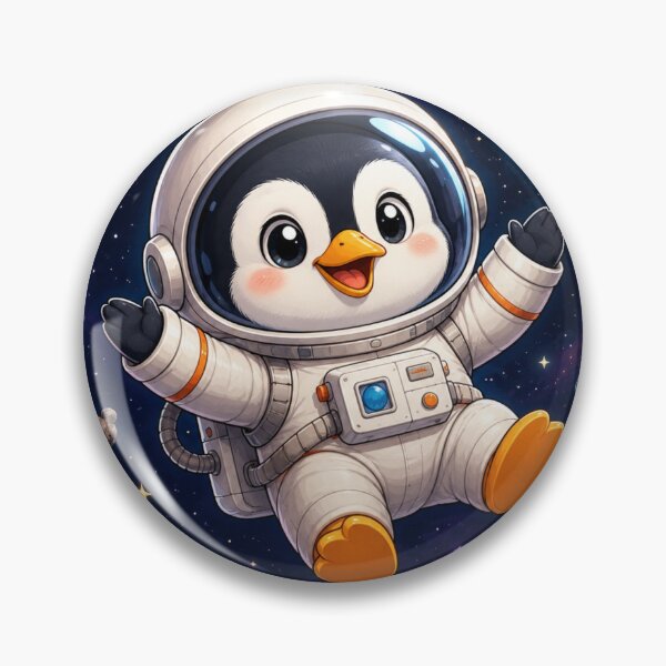Item preview, Astronaut Penguin designed and sold by Pond21.