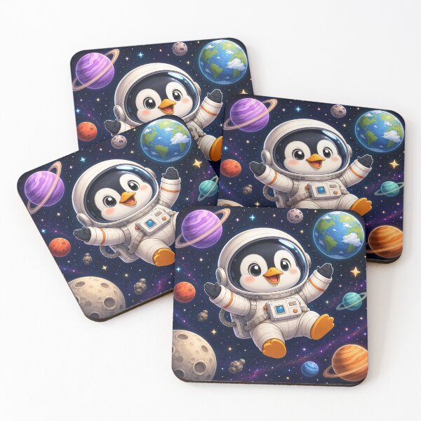 Item preview, Astronaut Penguin designed and sold by Pond21.