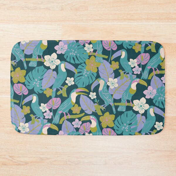 Item preview, Tropical Summer Toucan Birds in Trees designed and sold by aneladesigns.