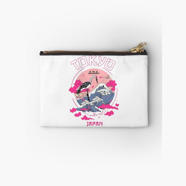 Item preview, Tokyo Japan Sakura Crane Vintage Japanese Aesthetic Art Retro Mount Fuji Graphic designed and sold by ZyloPrints.