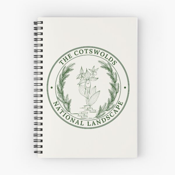 Item preview, The Cotswolds Wanderer Vintage Hand Drawn English Cottage Badge designed and sold by Digital-Thought.