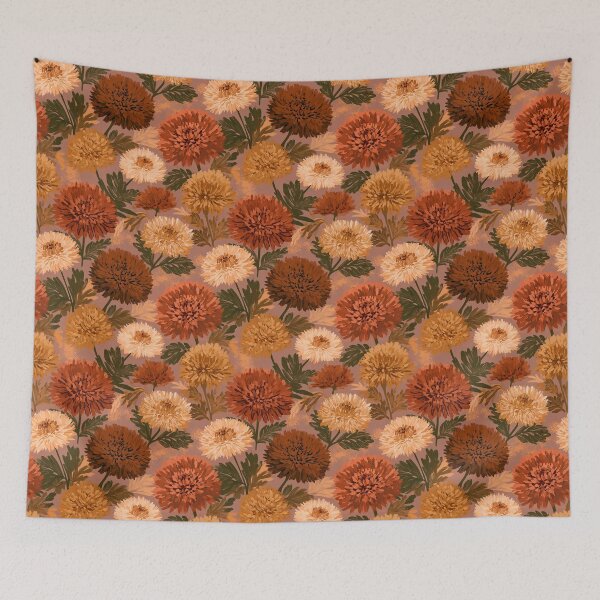 Item preview, Elegant Chrysanthemum Print - Flower Floral Pattern   - Best Gifts For Men designed and sold by RoyalStarsPatts.