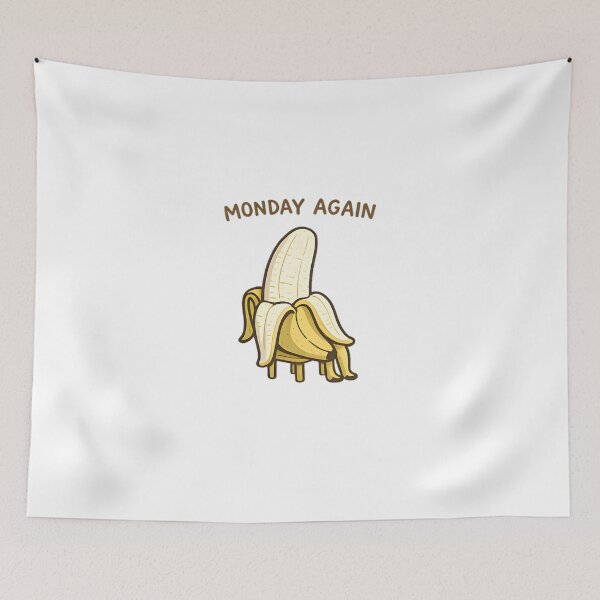 Item preview, Monday Again Sad Banana designed and sold by Drofted.