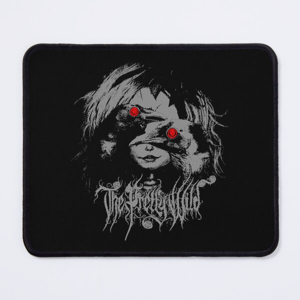 Item preview, Silhouette Face Girl And Crow Metalcore Band designed and sold by SoalIkhlas.