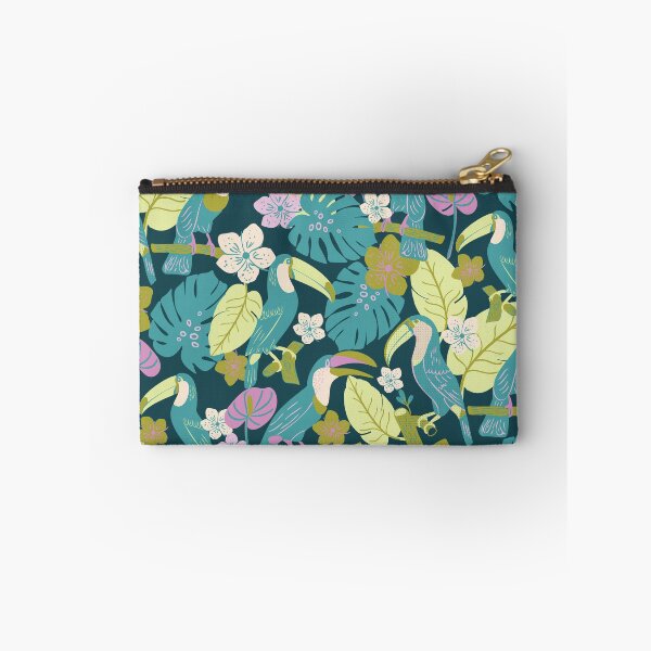 Item preview, Tropical Summer Toucan Birds in Trees designed and sold by aneladesigns.