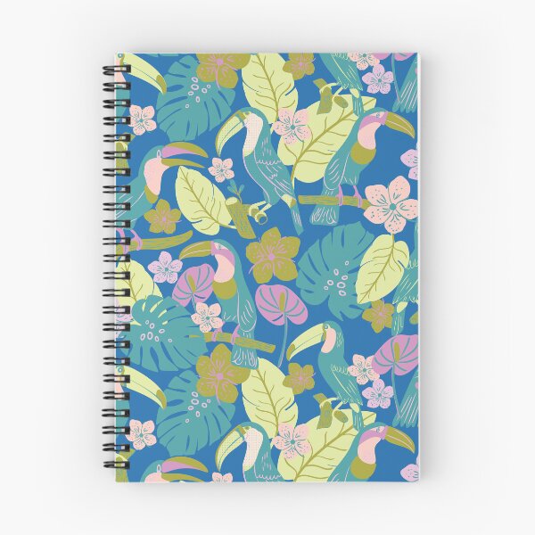 Item preview, Tropical Summer Toucan Birds in Trees designed and sold by aneladesigns.