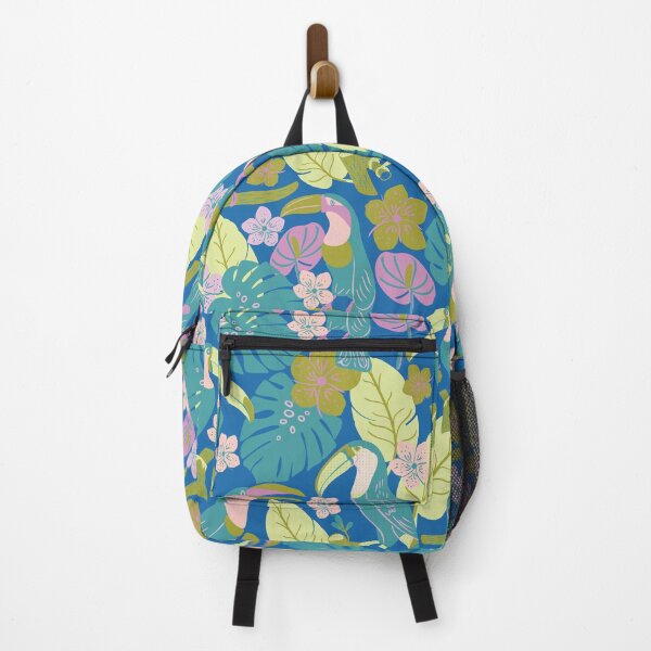 Item preview, Tropical Summer Toucan Birds in Trees designed and sold by aneladesigns.