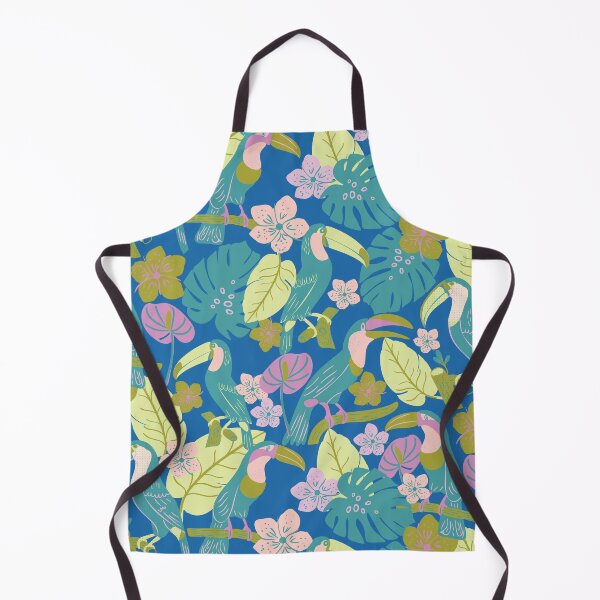 Item preview, Tropical Summer Toucan Birds in Trees designed and sold by aneladesigns.