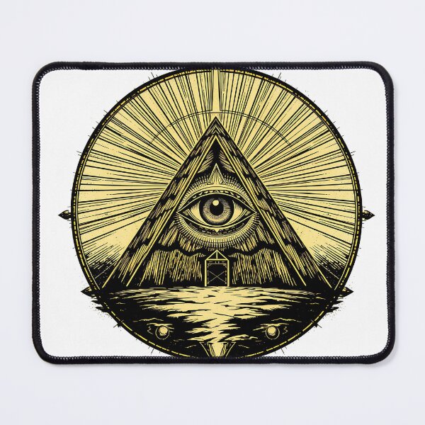 Item preview, Mystic Eye of Providence Art designed and sold by T-domain.