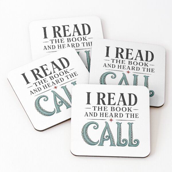 Item preview, I Read The Book And Heard The Call Cthulhu Quote Tentacles Art designed and sold by Fenay Designs.