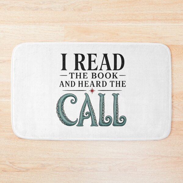 Item preview, I Read The Book And Heard The Call Cthulhu Quote Tentacles Art designed and sold by Fenay Designs.
