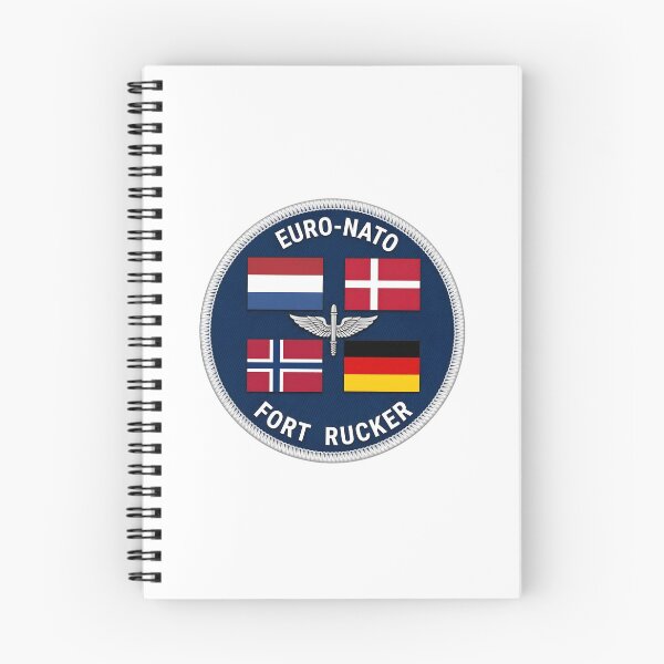 Item preview, Euro-NATO Joint Helicopter Pilot Training Program Fort Rucker Military Patch designed and sold by CharlieDesings.