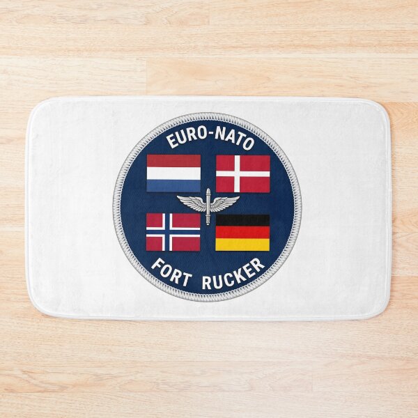 Item preview, Euro-NATO Joint Helicopter Pilot Training Program Fort Rucker Military Patch designed and sold by CharlieDesings.