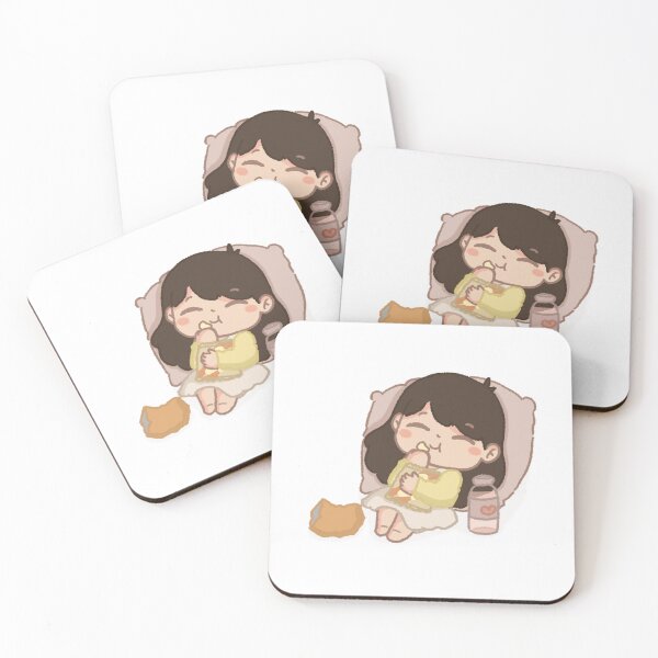 Item preview, Foodie Girlfriend Chips and Soda Cute Chibi Art designed and sold by Cosytalesart.