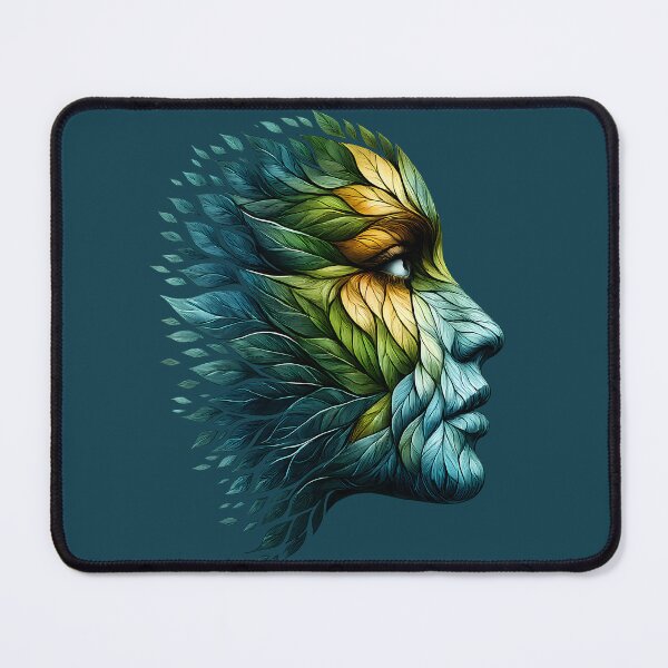 Item preview, Forest Spirit Leaf Face designed and sold by Ambroa Stuff.