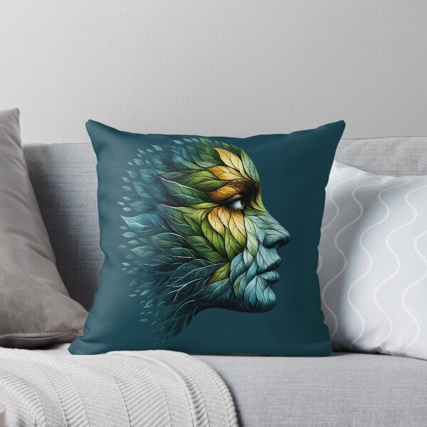 Item preview, Forest Spirit Leaf Face designed and sold by Ambroa Stuff.